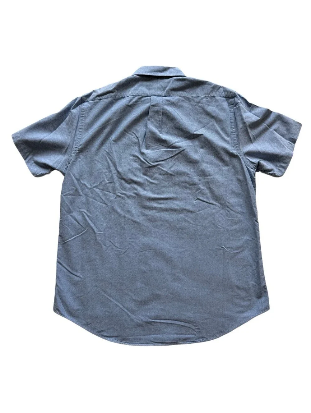 Polo Ralph Lauren Classic Fit Shirt L Short Sleeve Blue Pony Logo Casual